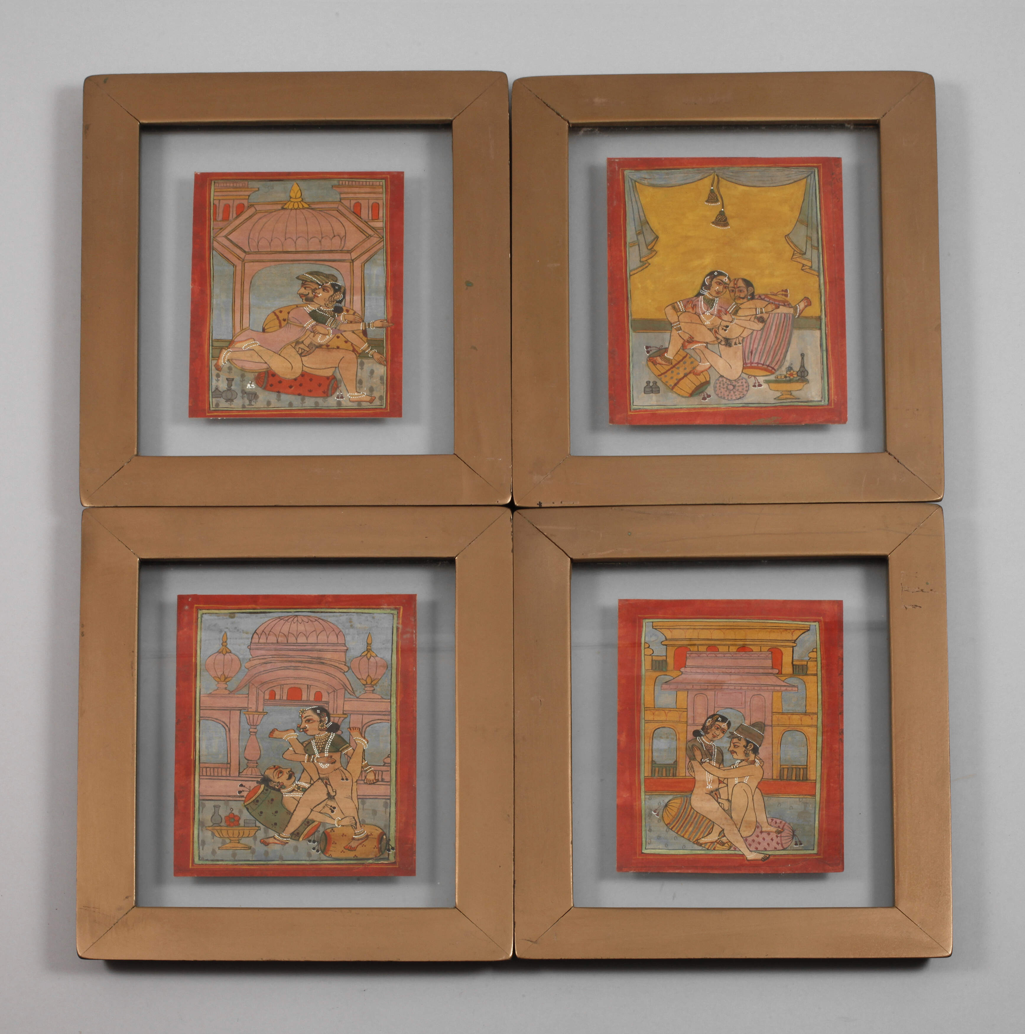 Vier erotische Zeichnungen