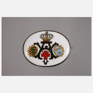 Zwei Medaillons Carolaorden des Albertvereins