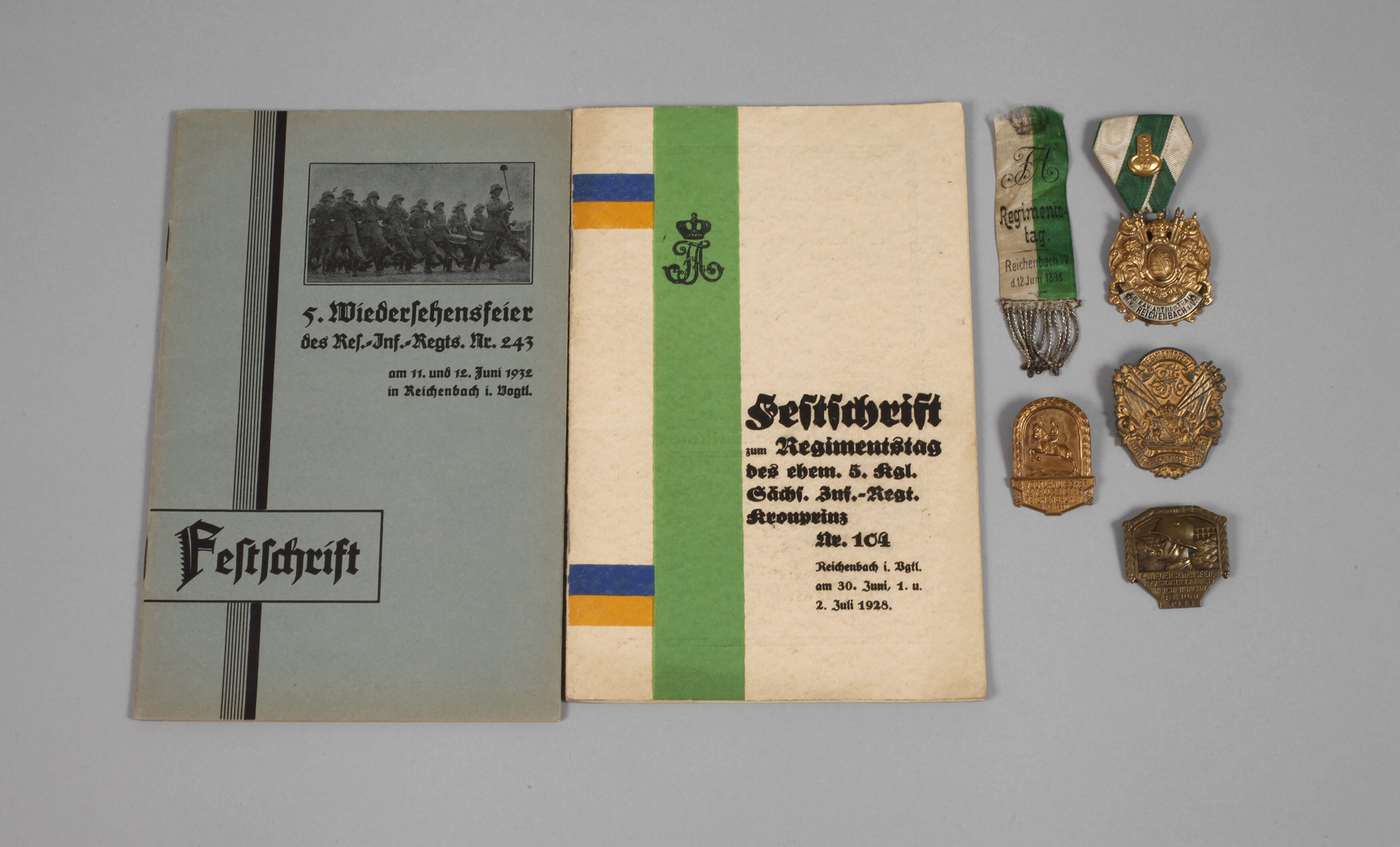 Nachlass Militärverein Reichenbach