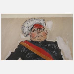 Studentische Karikatur