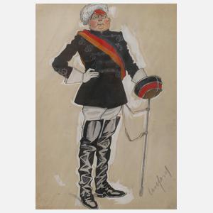 Studentische Karikatur