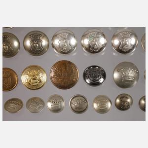 Konvolut Uniformknöpfe