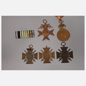 Ordensnachlass 1. Weltkrieg