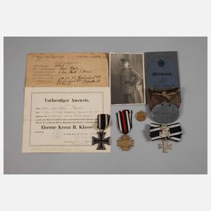 Nachlass 1. Weltkrieg