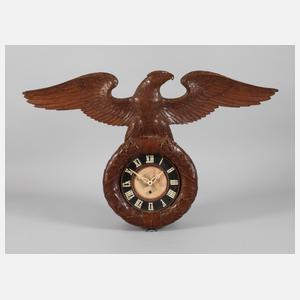 Patriotische Wanduhr 3. Reich