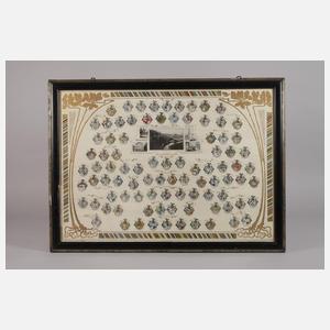 Andenkenblatt Studententreffen auf der Rudelsburg