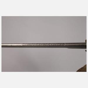 Säbel aus Adelsbesitz mit Damastklinge