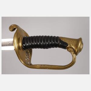 Offizierssäbel der königlichen Gardereiter Italien