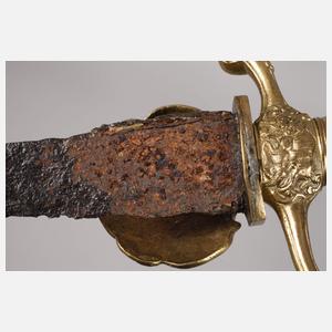 Barockes Jagdschwert