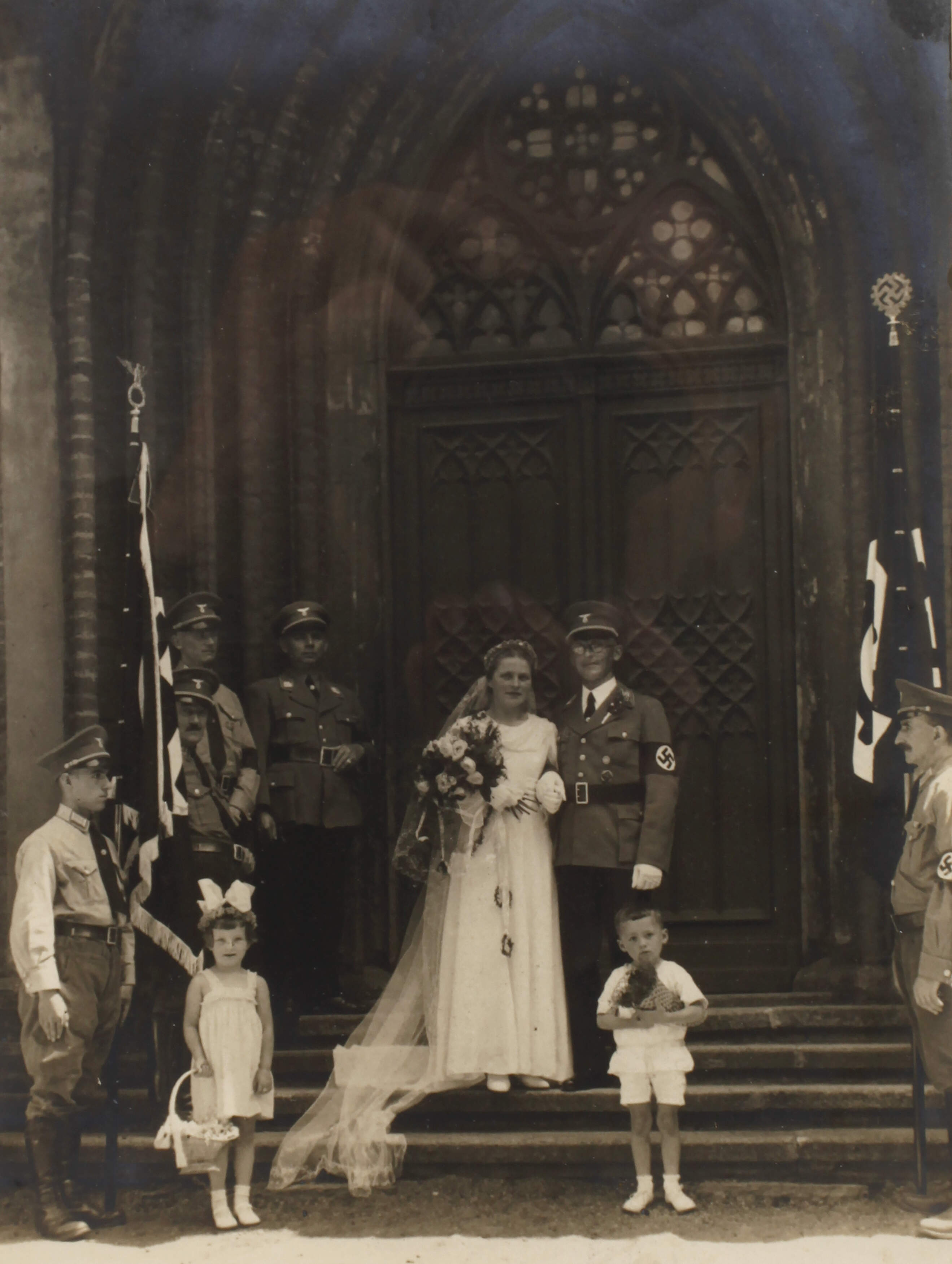 Hochzeitsbild eines Politischen Leiters