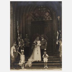 Hochzeitsbild eines Politischen Leiters