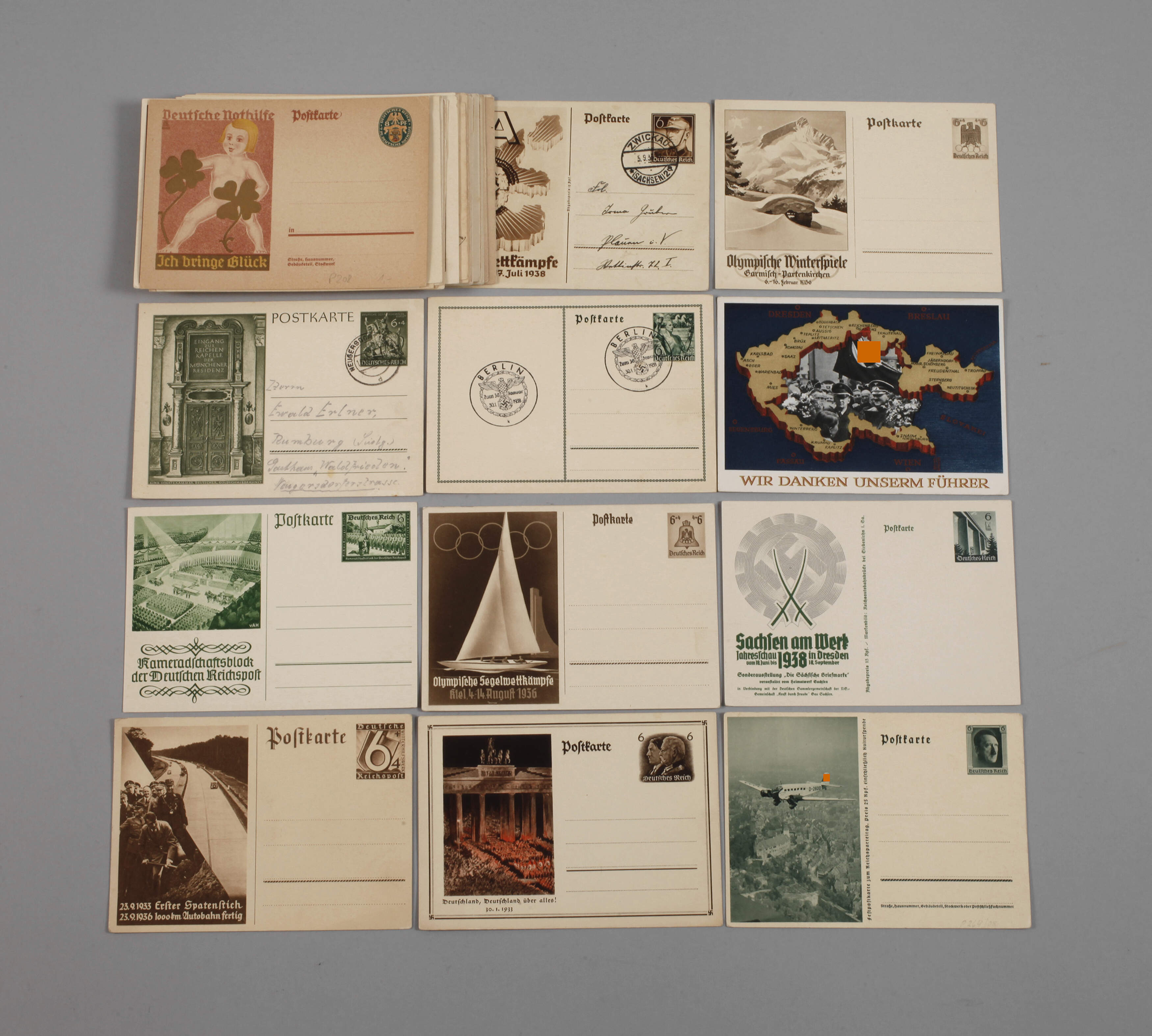 Konvolut Propagandapostkarten