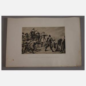 Sammlung militärische Szenen