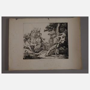 Sammlung militärische Szenen