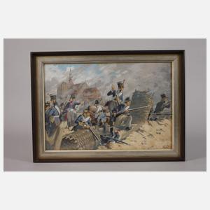 Herbert Knötel, Armeeszene