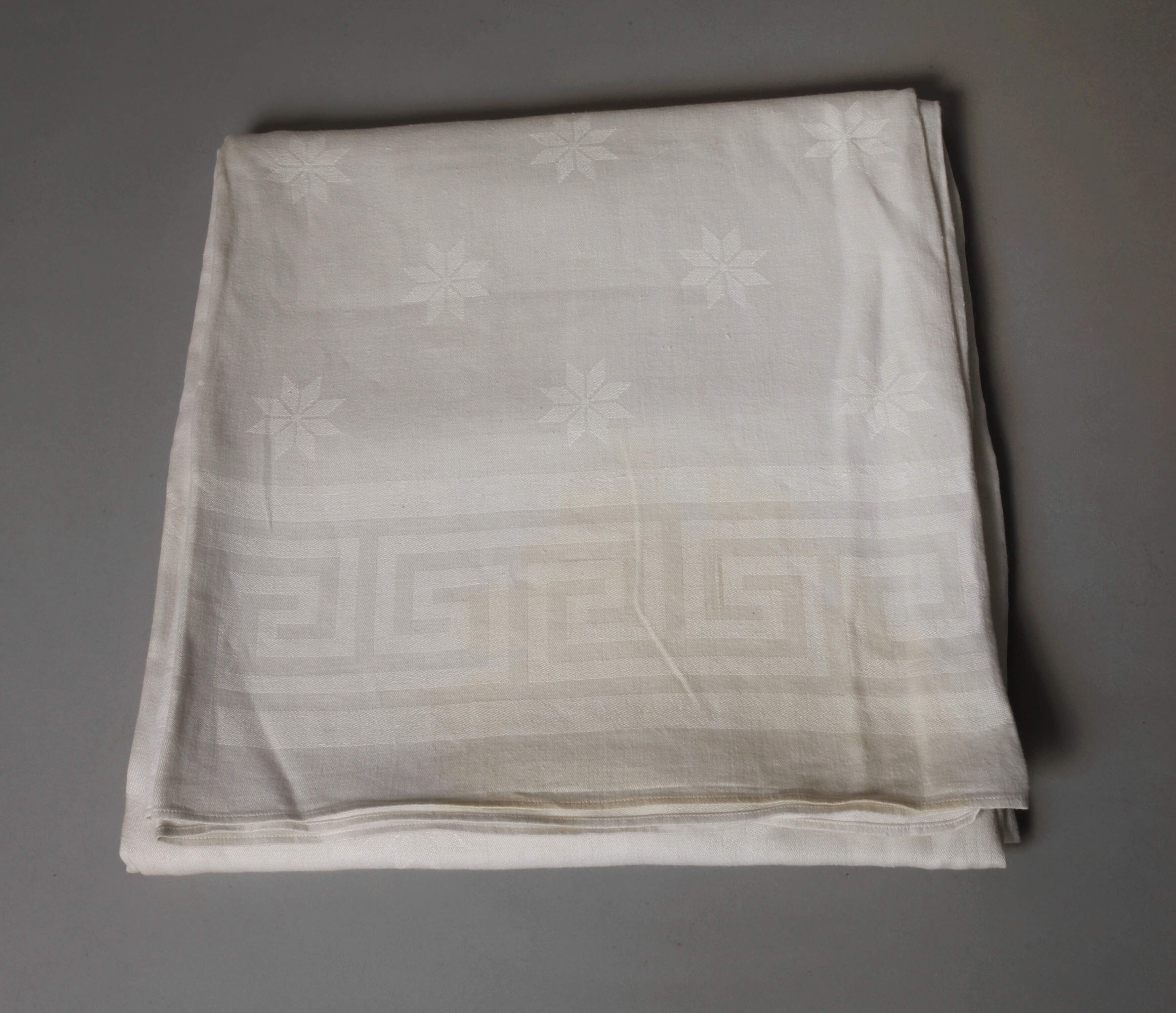 Großes Tafeltuch Sternparkett