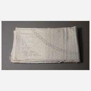 Großes Bankett-Tafeltuch Blütendekor