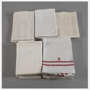 Konvolut Hand- und Wischtücher