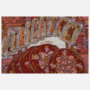 Hermès Seidentuch "Le Tarot"