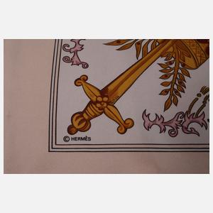 Hermès Seidentuch "Le Tarot"
