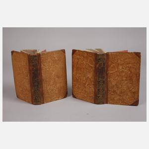 Zwei Bände Reisen durch Spanien und Portugal 1787