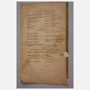 Gesindeordnung Sachsen/Thüringen 1823