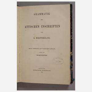 Vier Bücher Griechische Grammatik