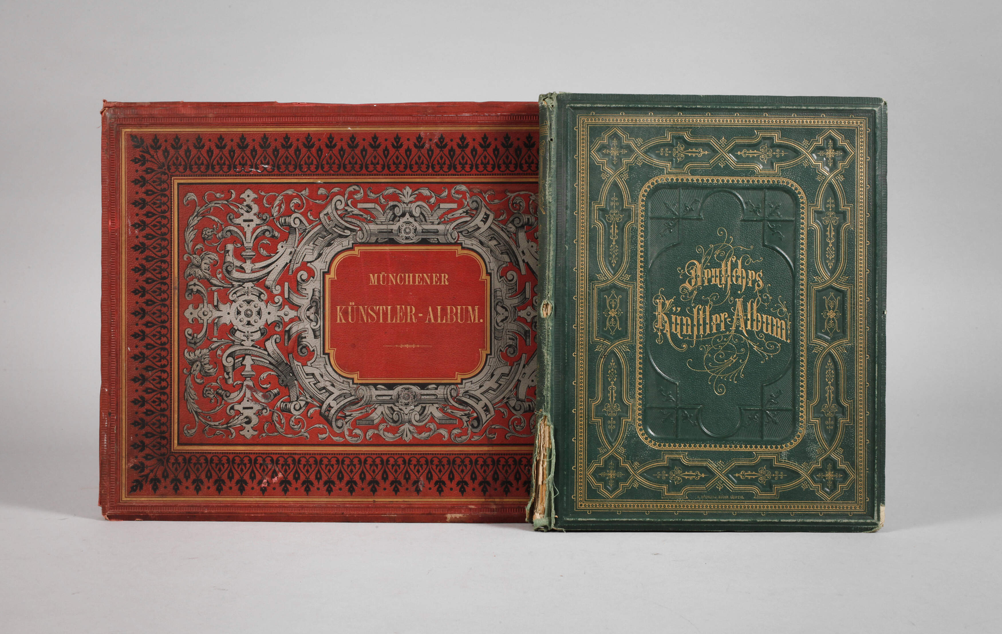 Zwei Alben deutsche Künstler