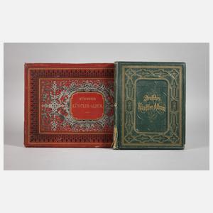 Zwei Alben deutsche Künstler