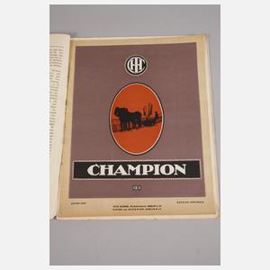 Das Plakat Juli 1912