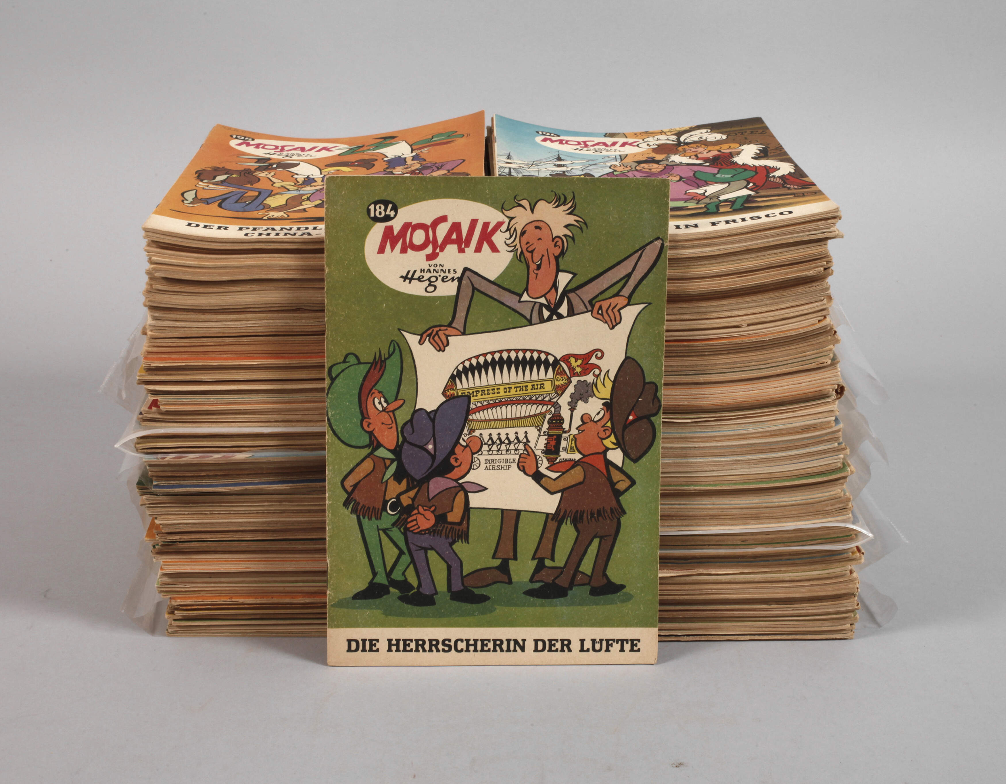 Umfangreiche Sammlung Mosaik-Hefte