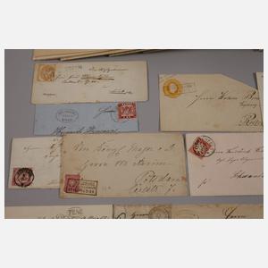 Konvolut Belege Altdeutschland