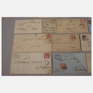 Konvolut Belege Altdeutschland