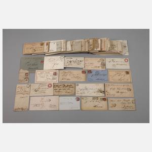 Konvolut Belege Altdeutschland