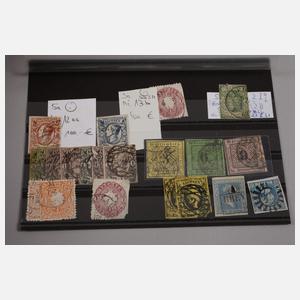 Briefmarkensammlung Altdeutschland