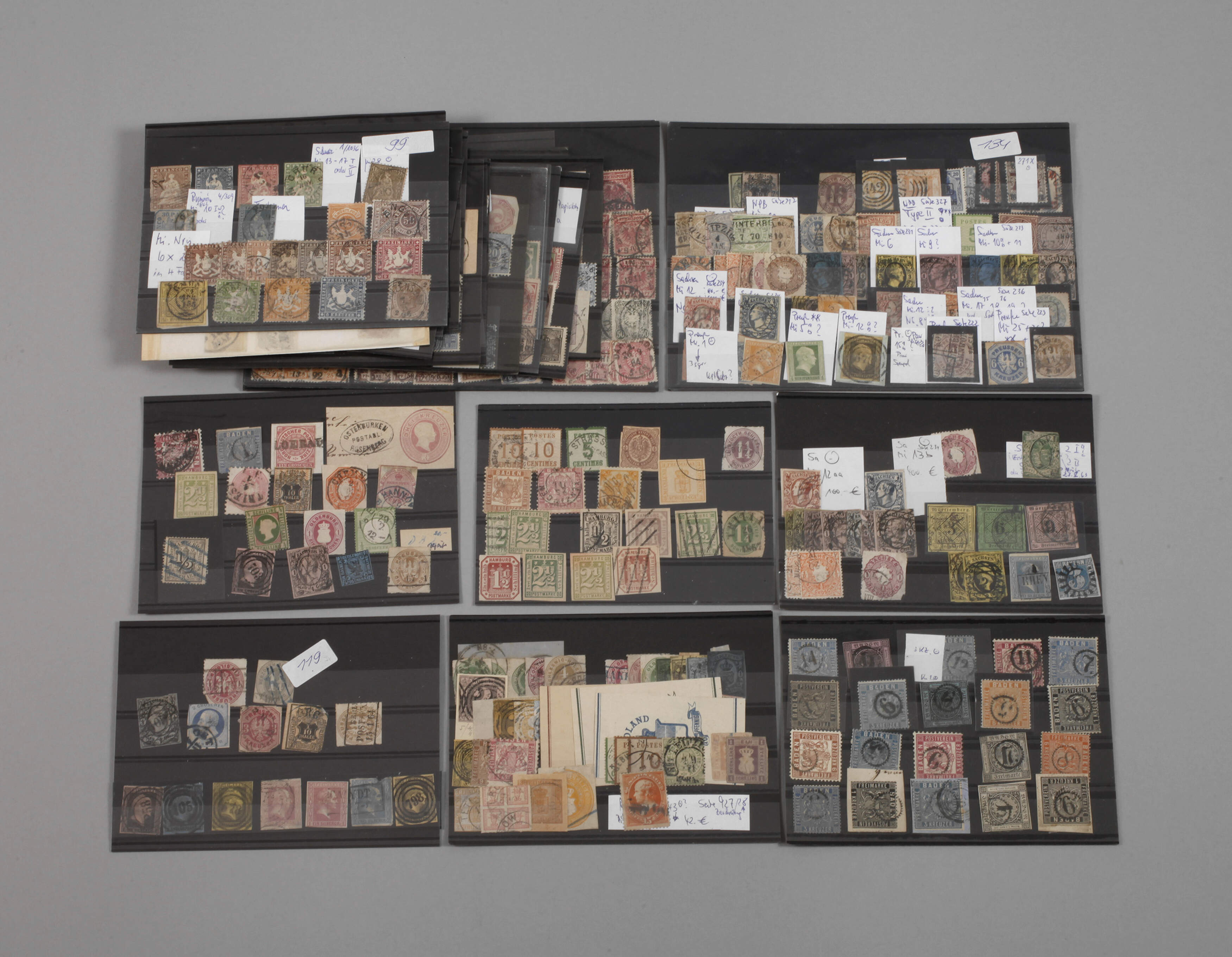 Briefmarkensammlung Altdeutschland