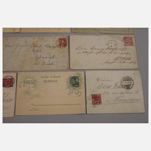 Konvolut Belege Kaiserreich