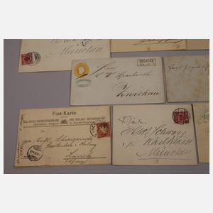 Konvolut Belege Kaiserreich