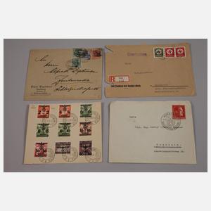 Konvolut Belege Deutsches Reich