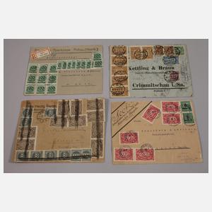 Konvolut Belege Deutsches Reich