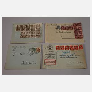 Konvolut Belege Deutsches Reich