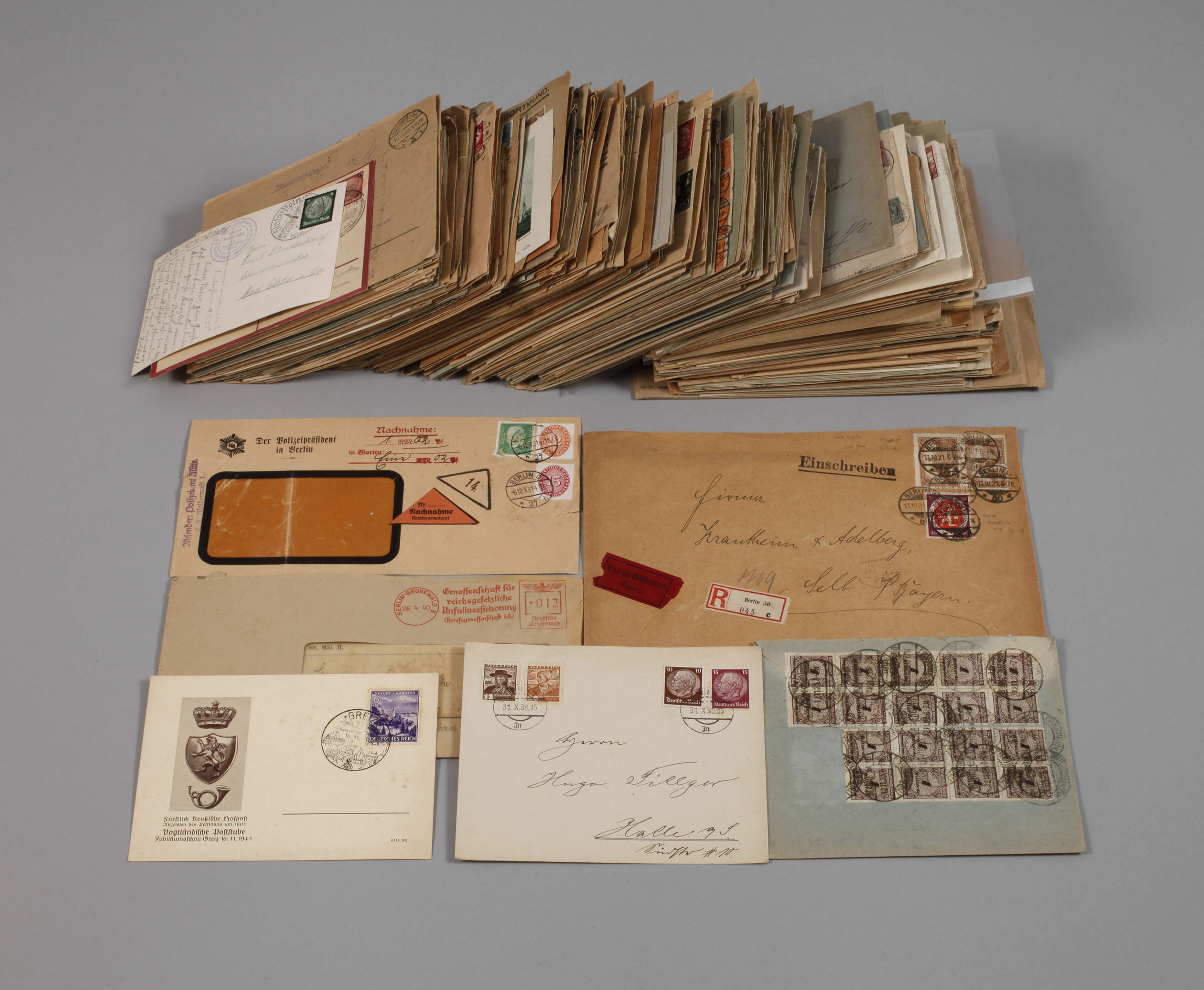 Konvolut Belege Deutsches Reich