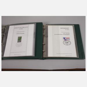 Sammlung Ersttagsbriefe und -blätter