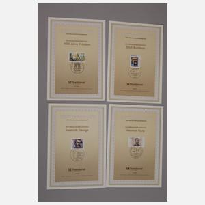 Sammlung Ersttagsbriefe und -blätter