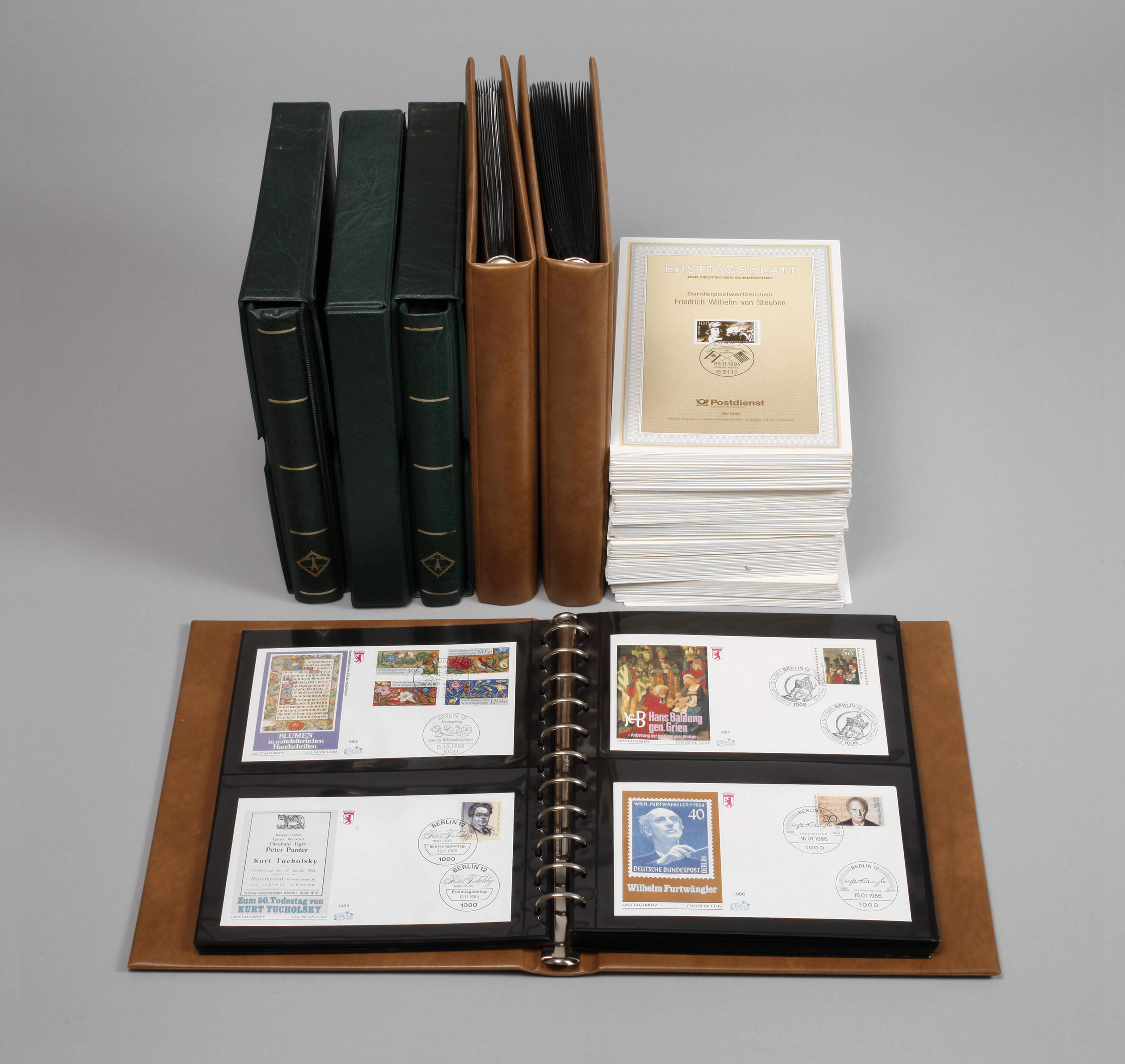 Sammlung Ersttagsbriefe und -blätter