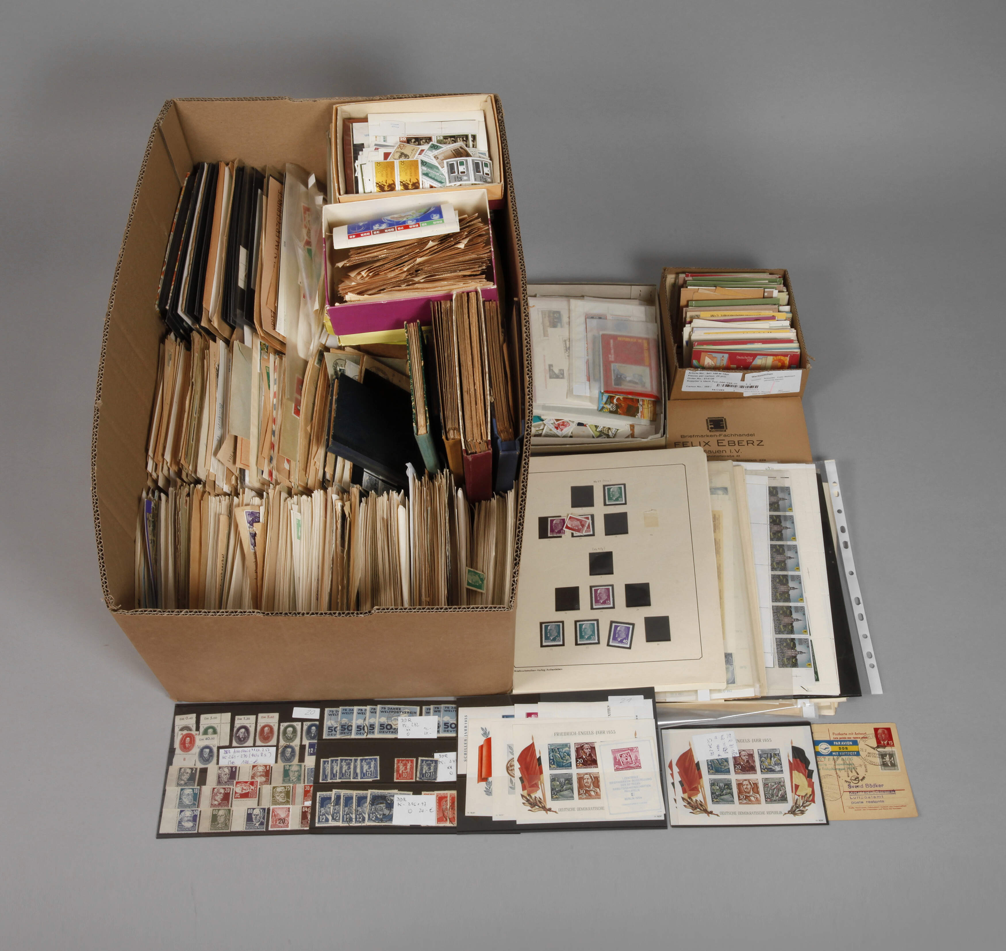 Große Briefmarkensammlung DDR