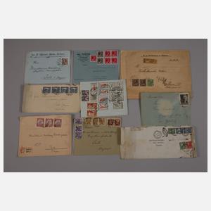 Konvolut Belege Ausland