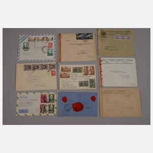 Konvolut Belege Ausland