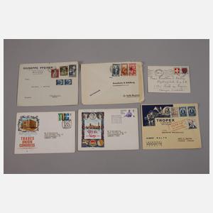 Konvolut Belege Ausland