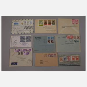 Konvolut Belege Ausland